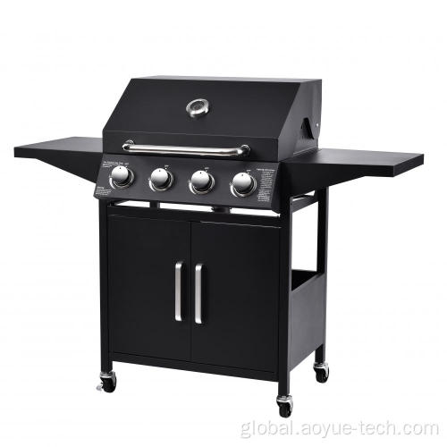 Modern Style Gas Bbq Grill 4 burners barbaque rotisserie gas grill Supplier